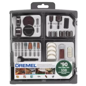 Dremel Rotary Tool All-Purpose Accessory Kit (108-Piece)