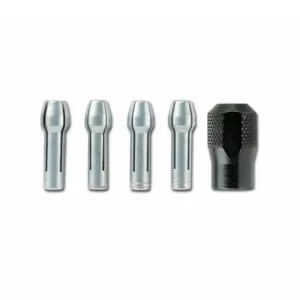 Dremel Rotary Tool Quick Change Collet Nuts (5-Piece) Plus 1/32 in. Rotary Tool Multi-Pro Chuck