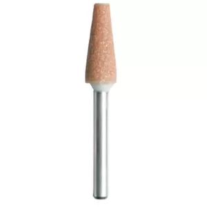 Dremel 1/4 in. Rotary Tool Aluminum Oxide Pointed Cone Shaped Grinding Stone (2-Pack)