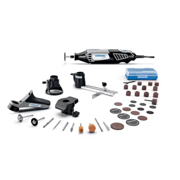 Dremel 36 in. Flex-Shaft Attachment for Rotary Tools + 4000 Series 1.6 Amp Variable Speed Corded Rotary Tool Kit