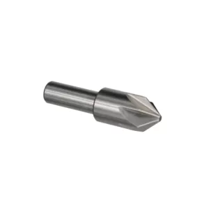 Drill America 1-1/4 in. 90-Degree High Speed Steel Countersink Bit with 6 Flutes