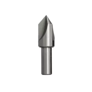 Drill America 1-1/2 in. 60-Degree High Speed Steel Countersink Bit with 3 Flutes
