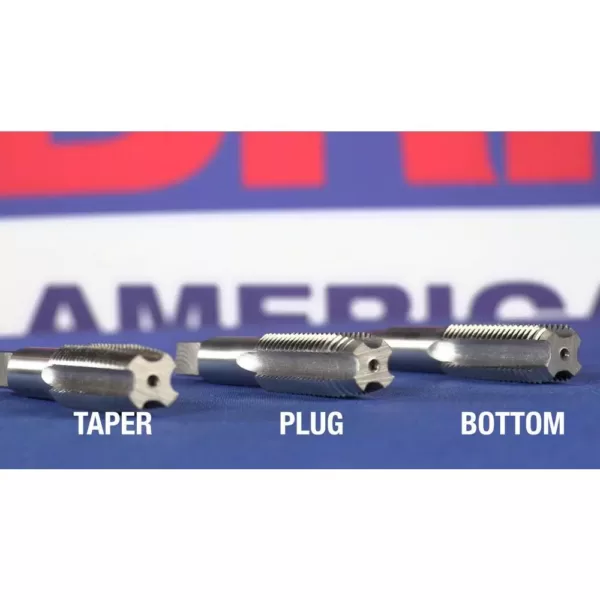 Drill America M12 x 1.5-High Speed Steel Hand Plug Tap (1-Piece)