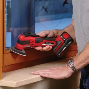 Einhell PXC 18-Volt Cordless Variable-Speed 20,000-OPM Oscillating Multi-Tool Kit (with 3.0-Ah Battery Plus Fast Charger)