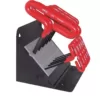 Eklind 6 in. Series Cushion Grip Hex T-Key Set with Stand Sizes 3/32 in. 3/8 in. (10-Piece)