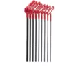 Eklind 9 in. Series Cushion Grip Hex T-Key Set with Pouch Sizes 3/32 in. to 1/4 in. (8-Piece)