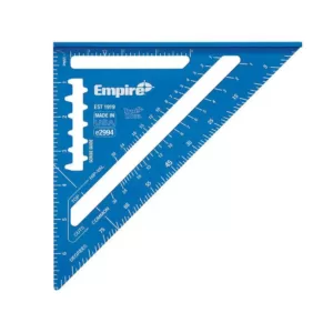 Empire 48 in. Aluminum Magnetic I-Beam Level with Aluminum Rafter Square and Torpedo Level