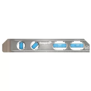 Empire 24 in. Digital Box Level with Case and 8 in. Magnetic Torpedo Level and Rafter Square in True Blue
