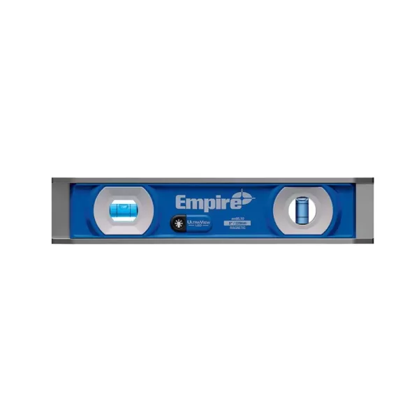 Empire 96 in. Box Level with UltraView LED 9 in. Torpedo Level