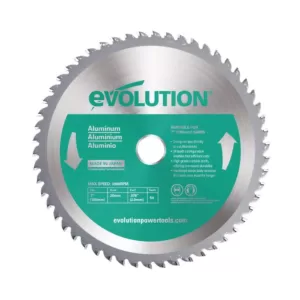 Evolution Power Tools 7 in. 54-Teeth Aluminum Cutting Saw Blade