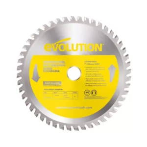 Evolution Power Tools 7-1/4 in. 48-Teeth Stainless-Steel Cutting Saw Blade