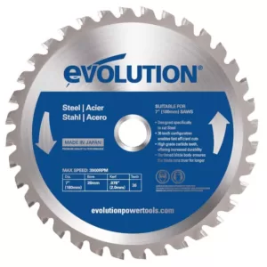 Evolution Power Tools 5-3/8 in. 30-Teeth Mild Steel Cutting Saw Blade
