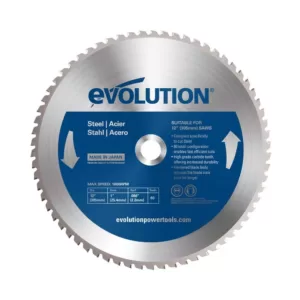 Evolution Power Tools 12 in. 60-Teeth Mild Steel Cutting Saw Blade