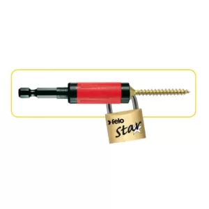 Felo 2.75 in. (70 mm) Star Automatic Magnetic Screwdriver Bit and Screw Holder