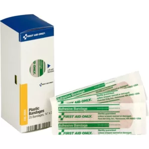 First Aid Only Adhesive Bandages (25 Per Box)