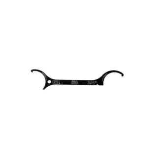 Gardner Bender 5.75 in. Long, Steel Lock Nut Wrench with Etched Markings, Fits 0.75 in. Locknuts - Black (Case of 10)
