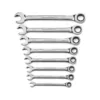 GEARWRENCH Open and Box End Ratcheting Wrench Set (8-Piece)
