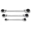 GEARWRENCH QuadBox SAE Double Box Ratcheting Wrench Set (3-Piece)