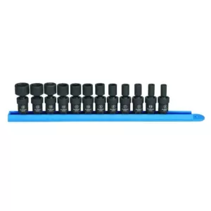 GEARWRENCH 1/4 in. Drive Universal Impact Socket Set (12-Piece)