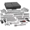 GEARWRENCH 216-Piece 1/4 in., 3/8 in. and 1/2 in. Drive 6 and 12-Point Standard and Deep SAE/Metric Mechanics Tool Set