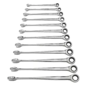GEARWRENCH Metric X-Beam Ratcheting Wrench Set (12-Piece)
