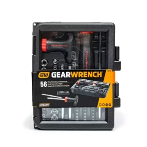GEARWRENCH Ratcheting GearDriver Screwdriver Set (56-Piece)