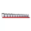 GEARWRENCH 3/8 in. Drive SAE 6-Point Standard Socket Set (13-Piece)