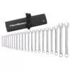 GEARWRENCH Metric Combination Wrench Set with Roll (22-Piece)