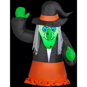 Gemmy 2.5 ft. H Car Buddy Airblown-Witch Halloween Inflatable