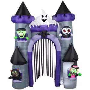 Gemmy 9 ft. H Archway-Haunted Castle Halloween Inflatable
