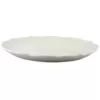 Gibson Home Royal Abbey White Durastone Oval Embossed Platter