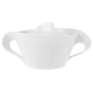 Villeroy & Boch New Wave White Porcelain Covered Vegetable Bowl