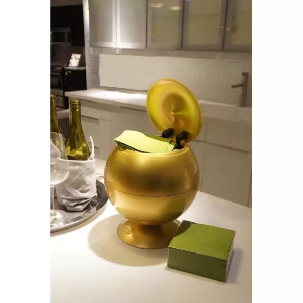iTouchless Sensor Apple 360 Degree Gold Touchless Napkin/Tissue Dispenser