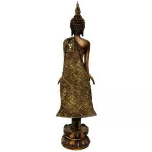 Oriental Furniture Oriental Furniture 22 in. Standing Thai Buddha Decorative Statue