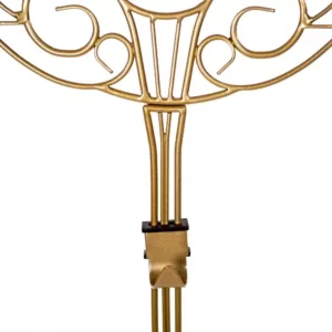 Village Lighting Company 19 in. Gold Antler Adjustable Wreath Hanger