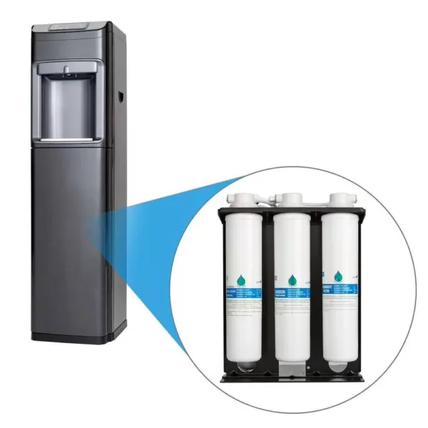 Global Water Bluline G5 Series Reverse Osmosis Filtration Water Cooler with UV Light