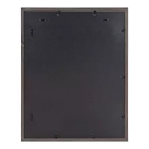 DesignOvation Gallery 16 in. x 20 in. matted to 8 in. x 10 in. Gray Picture Frame