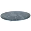 Creative Home Green Marble 12 in. Dia Round Board
