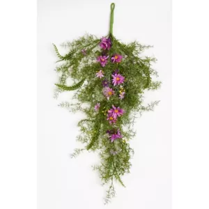 Worth Imports 28 in. Grass Teardrop with Wildflowers