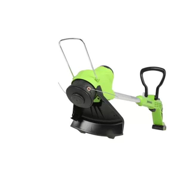Greenworks 12 in. 24-Volt Battery Cordless TORQDRIVE String Trimmer with 2.0 Ah USB Battery and Charger Included ST24B212