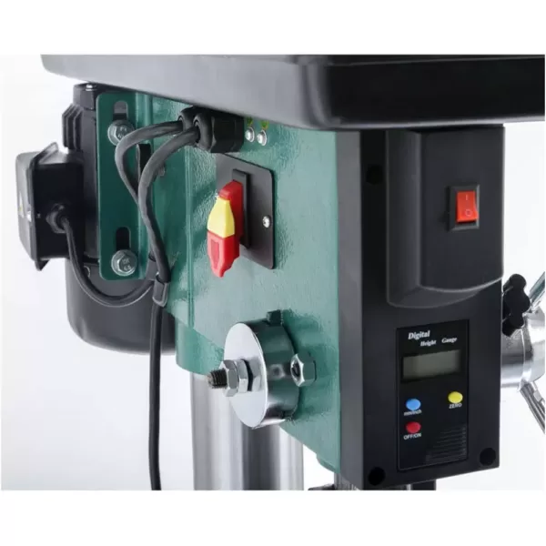 Grizzly Industrial Floor Drill Press with Laser and DRO