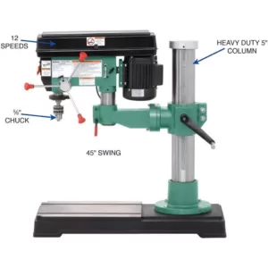 Grizzly Industrial Radial Drill Press
