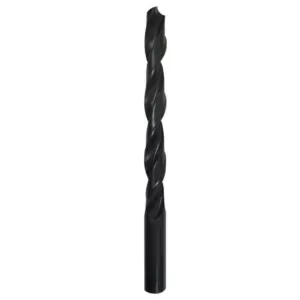 Gyros Size #8 Premium Industrial Grade High Speed Steel Black Oxide Drill Bit (12-Pack)