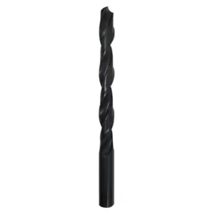 Gyros 6.4 mm Premium Industrial Grade High Speed Steel Black Oxide Metric Drill Bit (12-Pack)