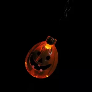 Northlight 4.75 in. LED B/O Orange Jack-O-Lantern Pumpkin Halloween Lights (10-Set)