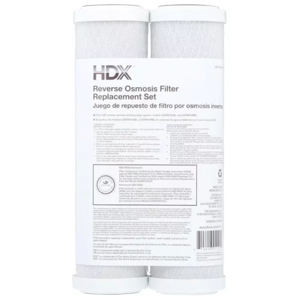 HDX Drop-In Replacement Filter Set