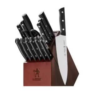 Henckels Dynamic 15-Piece Stainless Steel German Knife Block Set