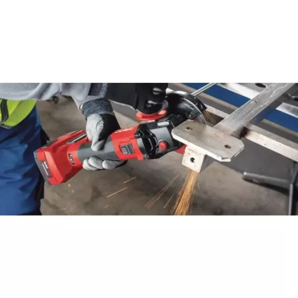Hilti 22-Volt Cordless Brushless 5 in. AG 4S Angle Grinder with Kwik Lock (No Battery)