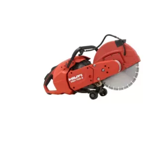 Hilti Package includes (1) DSH 700-X 14 in. hand held gas saw, (3) premium diamond blades and (1) maintenance kit