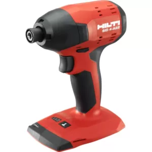 Hilti 22-Volt Lithium-Ion 1/4 in. Hex Brushless Cordless SID 4 Impact Driver Kit with (2) 22/4.0 Batteries, Charger and Bag